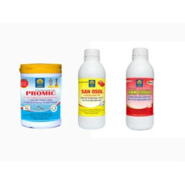 Bộ ba phòng trị bệnh phân trắng trên tôm do Vibrio spp.