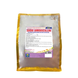 SADO AMOXICILLIN - Thuốc bột hòa tan hoặc trộn thức ăn