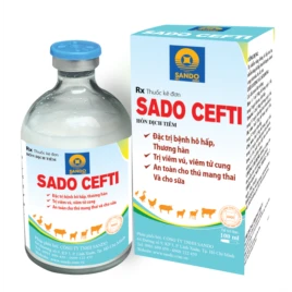 SADO CEFTI - Hỗn dịch tiêm