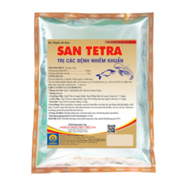 SAN TETRA TÔM - Thuốc bột hòa tan hoặc trộn thức ăn