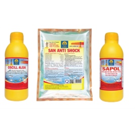 BỘ 3 SẢN PHẨM: OSCILL ALGA + SAPOL + SAN ANTI SHOCK