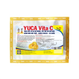 YUCA Vita C fish - Chốc sốc, giảm stress, tăng sức đề kháng