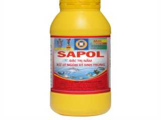 SAPOL for fish - Đặc trị nấm thủy mi, trị bệnh thối đuôi & Xử lý ngoại ký sinh trùng trên cá