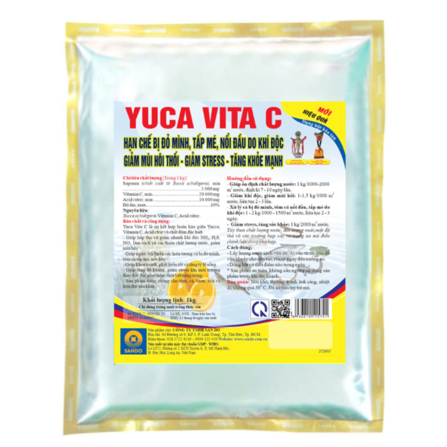 YUCA Vita C (for Shrimp) - Chốc sốc, giảm stress, tăng sức đề kháng