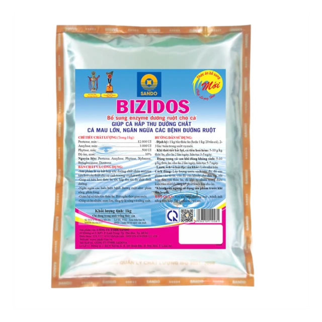 BIZIDOS (fish) - Bổ sung các loại enzyme cho cá