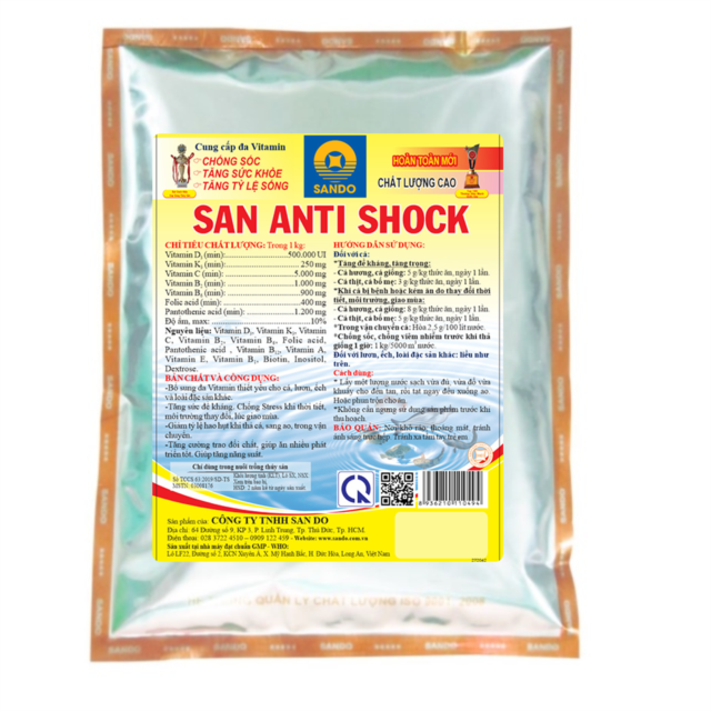 SAN ANTI SHOCK FISH - Vitamin và khoáng tổng hợp