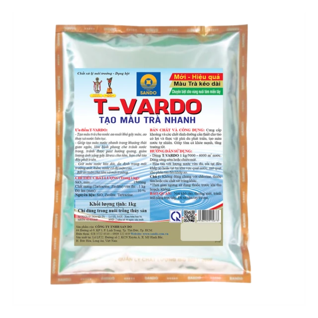 T-VARDO - Tạo màu nước trà nhanh