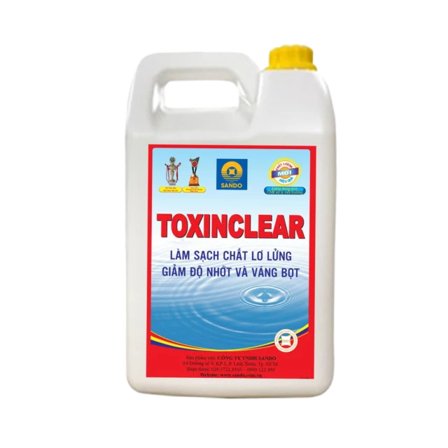 TOXINCLEAR TÔM - Giảm độ nhớt và váng bọt