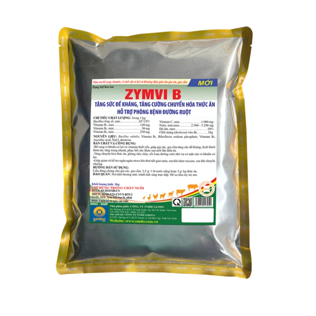 ZYMVI B - Bổ sung vitamin, vi khuẩn có lợi và khoáng