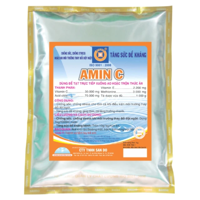 AMIN C - Chốc sốc, giảm stress, tăng sức đề kháng
