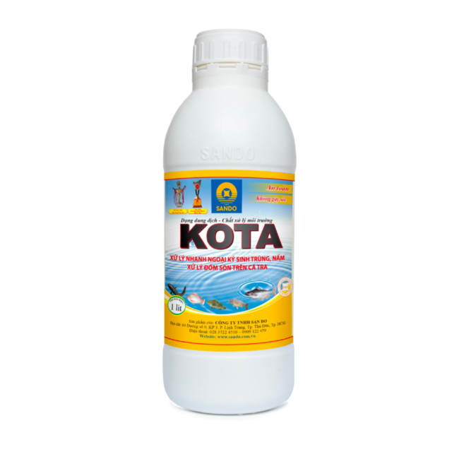 KOTA (Cá) - Trị ngoại ký sinh trùng cho cá