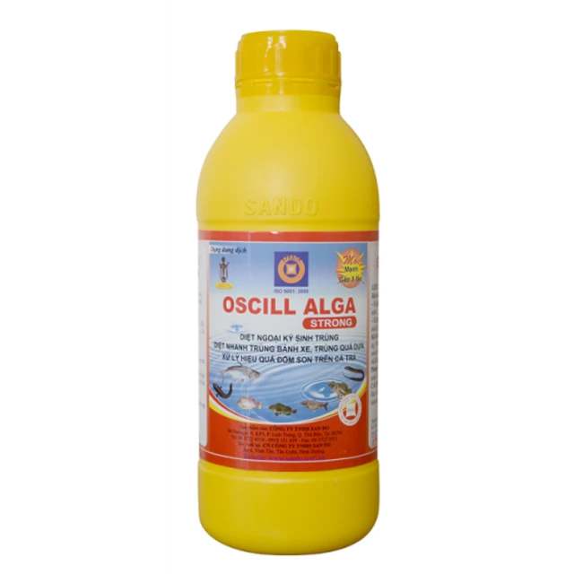 OSCILL ALGA - Trị ngoại ký sinh trùng, trùng bánh xe, quả dưa