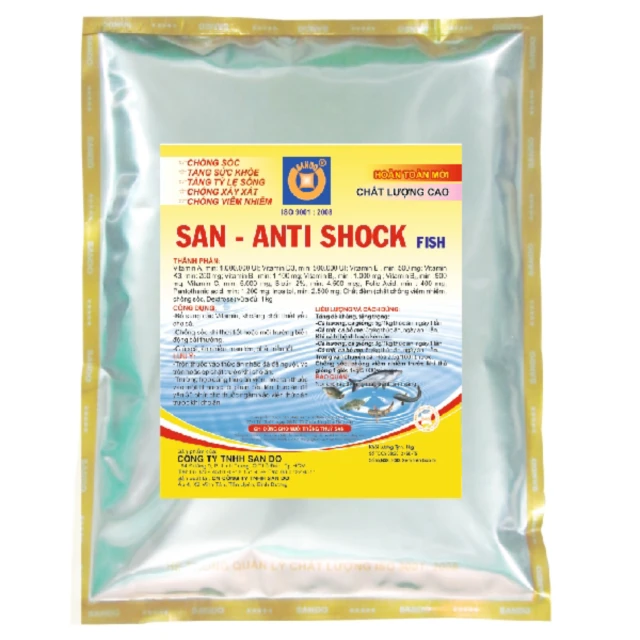 Vitamin và khoáng tổng hợp - SAN - ANTI SHOCK FISH