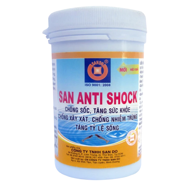 SAN ANTI SHOCK thùng - Vitamin và khoáng tổng hợp cho tôm giống