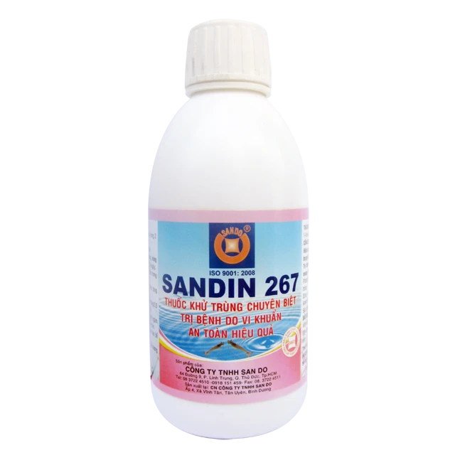 Diệt khuẩn an toàn hiệu quả kéo dài - SANDIN 267