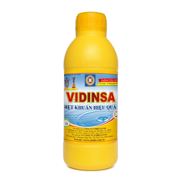 VIDINSA - Diệt khuẩn an toàn hiệu quả kéo dài