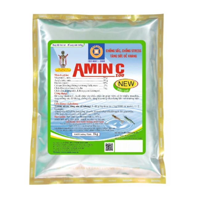 Chốc sốc, giảm stress, tăng sức đề kháng - AMIN C 100