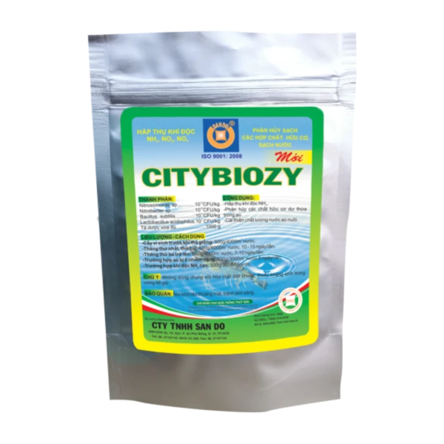 Làm sạch nước, hấp thu khí độc - CITYBIOZY MỚI FOR SHRIMP