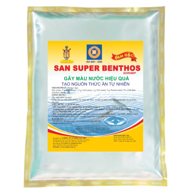 Gây màu nước - SAN SUPER BENTHOS FOR SHRIMP