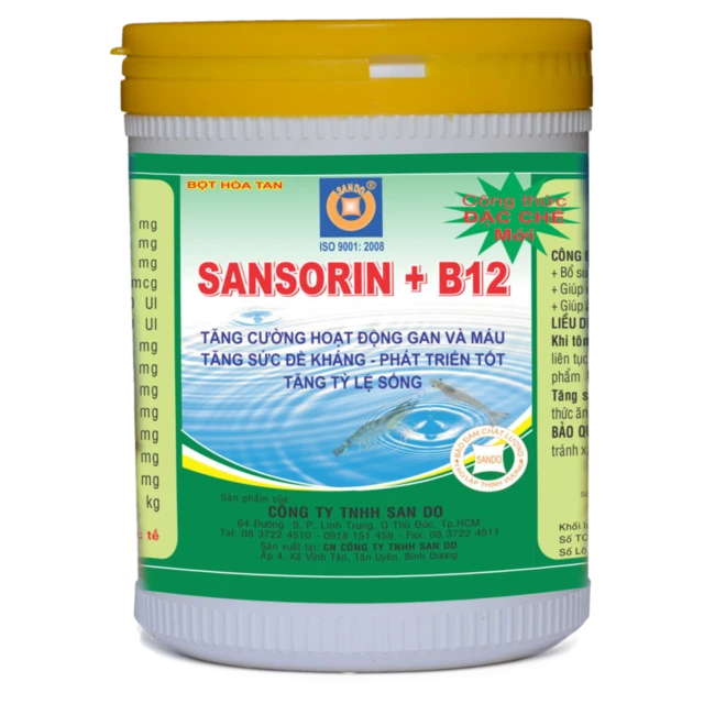 Vitamin và khoáng tổng hợp - SANSORIN+B12 SHRIMP