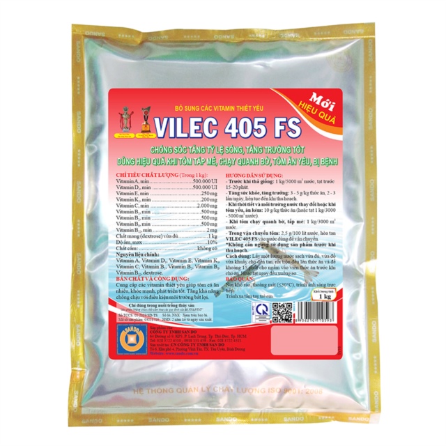 VILEC 405 FS - Vitamin và khoáng tổng hợp